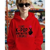 billiga Pojkens 3D Sporter &amp; Spel-K-pop-huvtröja med grafisk design för pojkar - långärmad, avslappnad tröja med livfullt animetryck för höst/vinter, perfekt för vardagskläder eller speciella tillfällen.