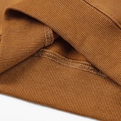 baratos Moletom com capuz de lã-Homens Moletom Moletom Waffle Moletom de lã Moletom com capuz Moletom com zíper Preto Azul Marron Verde Cinzento Colarinho Clerical Tecido Patchwork Bloco de cor Desportos e Ar livre Casual Diário