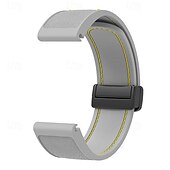 preiswerte Garmin-Uhrenarmbänder-Uhrenarmband für Garmin Fenix 8 47mm 51mm 7X 6 6X Pro Epix Pro Instinct 2X Approach S70 S62 S60 Forerunner 955 945 Epix Marq Descent Quatix 22mm 26mm Edelstahl Silikon Ersatz Gurt Schnellspanner