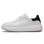 billiga Herrsneakers-Vita herrsneakers - stilren och mångsidig, för aktiva herrar inom sport och vardagsbruk
