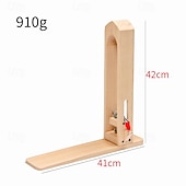 economico arte fai da te-morsetto regolabile robusto - morsetto per cuciture in similpelle di legno resistente - clip portatile per lavori manuali per un fissaggio sicuro delle cuciture