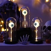 abordables Éclairage de Props d&#039;Halloween-Décoration d&#039;Halloween à LED alimentée par batterie, lumière de fête, globes oculaires lumineux d&#039;horreur et lumières d&#039;ambiance festives pour une utilisation intérieure et extérieure, décorations de