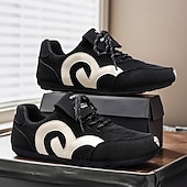 economico Sneakers da uomo-scarpe da ginnastica sportive rosse e bianche da uomo: eleganti scarpe da corsa con rete traspirante per abbigliamento casual, palestra e avventure all&#039;aria aperta