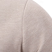 preiswerte Herren Strickjacke-Herren Pullover Kleid Pullover Strickjacke Strickpullover Gerippt Stricken Kurz Gestrickt Gerippt Einfach V Ausschnitt Mode Schals Lässig Alltagskleidung Bekleidung Frühling Herbst Schwarz Marineblau