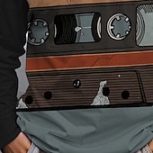 billiga Pojkes Halloween kostymer-Halloween Pojkar 3D Tecknat T-shirt Långärmad Vår Höst Mode Grundläggande Barn 4-12 år Rund hals Utomhus Ledigt Dagligen Normal