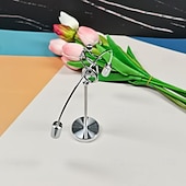 tanie Posągi-Stalowa rzeźba równoważąca, zabawka do balansowania, sztuka kinetyczna, zabawka do balansowania, nauka dekompresyjna, psychologia, dekoracja biura domowego, zabawka na biurko