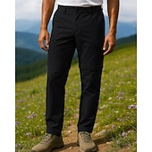 preiswerte Unterteile-Herren Abzippbare Hosen Wanderhosen Softshellhosen Außen Normale Passform Wasserdicht Winddicht Unterteile Tasche Schwarz Armeegrün Camping / Wandern Laufen S M L XL XXL