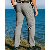 preiswerte Unterteile-Herren Abzippbare Hosen Wanderhosen Softshellhosen Frühling Herbst Außen Normale Passform Wasserdicht Winddicht Unterteile Tasche Schwarz Armeegrün Camping / Wandern Laufen S M L XL XXL