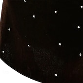 halpa Taitoluistelupuvut-naisten taitoluistelupuku tytöille mustat strassit kilpailutanssiasut