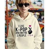 billiga Pojkens 3D Sporter &amp; Spel-K-pop-huvtröja med grafisk design för pojkar - långärmad, avslappnad tröja med livfullt animetryck för höst/vinter, perfekt för vardagskläder eller speciella tillfällen.