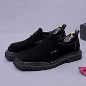 halpa Ensiluokkaiset nahkaiset loaferit-miesten naudannahkaiset mokkanahkaiset loaferit - klassiset business-rennot slip-on-pukukengät toimisto- ja juhlakäyttöön