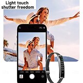 お買い得  スマートウォッチ-B3 スマートウォッチ 1 インチ スマート·ウォッチ ブルートゥース 歩数計 着信通知 アクティビティトラッカー と互換性があります Android iOS 女性 男性 長時間スタンバイ 防水 ステップトラッカー IP68 10.5mmウォッチケース