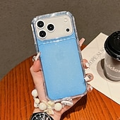 abordables Carcasas iPhone-teléfono Funda Para iPhone 17 Pro Max 17 Air 16 15 14 Pro Max Plus 13 Pro Max Funda Trasera con cordón Brillo ostentoso brillante Antigolpes Retro TPU Acrílico