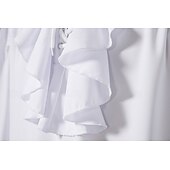 Недорогие Топы-Ретро Средневековый Эпоха возрождения Необычные костюмы Рубашка Пираты Викинг Маскарадный костюм Муж. Пираты Хэллоуин Карнавал Выступление РИЖД Рен Фэйр Взрослые Рубашка