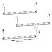 cheap Home Storage &amp; Hooks-5 Pack Space Saving Hangers for Clothes, Heavy Duty Hanger Organizer 30 Lbs Capacity, Metal Magic Hanger, Sturdy Multi Hangers, Closet Space Saver Closet Organizers and Storage