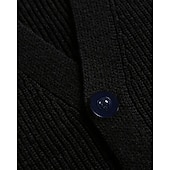 Χαμηλού Κόστους ανδρικό πουλόβερ γιλέκο-Ανδρικά Πουλόβερ γιλέκο Φόρεμα πουλόβερ Γιλέκο Πλεκτά Γιλέκο ζακέτα Κοτλέ Πλέκω Κανονικά μπλουζάκια Κουμπιά Σκέτο Λαιμόκοψη V Μοντέρνα Κλασσικό Διακοπές Καθημερινά Ρούχα Ρούχα Φθινόπωρο Χειμώνας Μαύρο