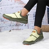 abordables Botas de invierno y nieve-Botas de nieve cálidas de invierno sin cordones para hombre con suela antideslizante, diseño acolchado informal para caminar al aire libre, viajar en climas fríos y uso diario.