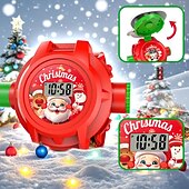 economico Forniture per feste-Orologio da polso digitale con proiezione spettrale di Halloween, 24 divertenti disegni di cartoni animati, con copertura di zucca luminosa - fantastico regalo per le feste &amp;bomboniera per ragazzi e