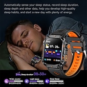 Χαμηλού Κόστους Smartwatch-HT36 Εξυπνο ρολόι 2.01 inch Bluetooth Βηματόμετρο Υπενθύμιση Κλήσης Παρακολούθηση Ύπνου Συσκευή Παρακολούθησης Καρδιακού Παλμού καθιστική υπενθύμιση Συμβατό με IP68