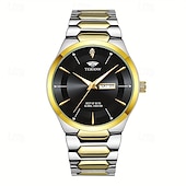 economico Orologi al quarzo-un nuovo orologio da uomo originale in stile business px7 orologio al quarzo luminescente resistente all&#039;acqua con indicazione di data e giorno alla moda casual e versatile regalo ideale per la vita e