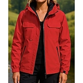  Naisten Tuulitakki Softshell-takki Vaellustakki Ulko- Vedenkestävä Tuulenkestävä Vaellusasut Vaellusvaatteet Kevät Syksy Topit Telttailu / Retkely / Luolailu Juoksu Yhtenäinen väri Musta Valkoinen