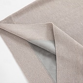 economico maglione pullover da uomo-Per uomo Felpa Maglione A Coste Maglia Top Regolari Lavorato a maglia Slim Fit Semplice Collo Alto Maglieria Contemporaneo Casuale Abbigliamento quotidiano Abbigliamento Primavera Autunno Nero Bianco