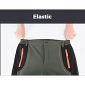 voordelige Bodems-Dames Wandelbroek Waterdichte broek Softshell broek Lapwerk Zomer Buiten Normale pasvorm waterdicht Winddicht Kleding Onderlichaam Zak Zwart Leger Groen Spandex Kamperen&amp;Wandelen Hardlopen S M L XL