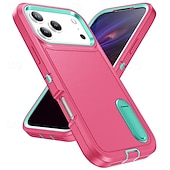 お買い得  iPhone用ケース-電話 ケース 用途 iPhone 17 Air 16 15 14 Pro Max Plus 16e 13 Pro Max バックカバー キックスタンド 耐衝撃 レトロ風 TPU PC