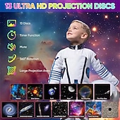 economico Lampada proiettore e proiettore laser-Proiettore stellare 13 in 1, proiettore planetario, proiettore galassia per camera da letto, proiettore aurora, proiettore luce notturna per bambini e adulti