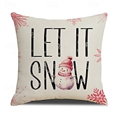 Недорогие рождественское постельное белье-рождественские наволочки, пряничный человечек &amp;Декоративные подушки с алфавитным принтом, праздничные подушки для дивана &amp;домашний декор