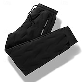 preiswerte Laufhosen &amp; Leggings-Herren Winter-Jogginghose Shrepa Fleecehose Dick Mit Taschen Unterteile Fitnessstudio Athleisure Trainieren Herbst Winter Winddicht Warm Fitnessstudio Outdoor Laufen Normale Passform Sportbekleidung