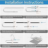 abordables Crochets et fixations-Lot de 2 cintres à pantalons, gain de place, 9 couches, multifonctionnels, en acier inoxydable, pour pantalons, jeans, leggings, blanc antique