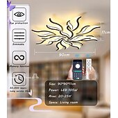 baratos Luzes de teto reguláveis-3-luz 5-luz 60/68/78/90/100 cm Regulável Design de Cluster Luzes de Tecto Metal Acrílico Multi Camadas Estilo Artístico Estilo Moderno Acabamentos Pintados Preto LED Moderno 110-120V 220-240V