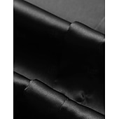 preiswerte Satinhemden für Herren-Herren Hemd Satinhemd Kleidhemd Freizeithemd Knopfhemd Einfach Formell Hochzeit Schwarz Weiß Rote Blau Langarm Revers Ganzjahres Bekleidung Rein