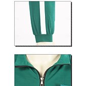 رخيصةأون أزياء رجالية-تحدي البقاء على قيد الحياة في الدراما الكورية 456 001 ملابس كوستيوم بدلة رياضية كاجوال تأثيري الفيلم for رجالي بالغين عيد الرعب مهرجان أداء مناسب للحفلات