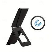 economico Supporto per telefono-Supporto magnetico multifunzionale per telefono con slot per schede e 1 magnete adesivo compatibile con la serie iPhone, utilizzo multi-scenario, angolazione regolabile e supporto magnetico pieghevole