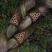 levne Příslušenství a další-Retro Středověké Renesanční Ozdoby 5 ks Viking Keltský rytíř Maškarní kostým Dámské Keltské Viking předvečer Všech svatých Karneval Výkon LARP Ren Faire Dospělí Více doplňků
