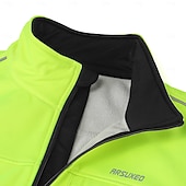 cheap Men&#039;s Jackets &amp; Gilets-Arsuxeo Men&#039;s Cycling Jacket Windbreaker Fleece Jacket Winter Warm Ventilation Back Pocket Comfortable Bike Jacket Tracksuit Mountain Bike MTB Road Bike Cycling City Bike Cycling Black Red Blue Bike