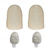 economico Luci decorative-set di luci magiche per il pollice, trucco magico con luci per le dita, lampada a led per le dita, luci per i pollici, oggetti di scena per la magia delle feste