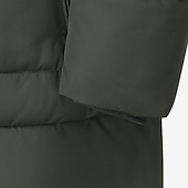 preiswerte Daunenjacken &amp; Parkas für Herren-Men's Winter Coat Puffer Jacket Fleece Jacket Padded Jacket Pocket Polyster Vacation Daily Wear Date Long Fashion Casual Comfortable Thermal Warm Fall Winter Solid / Plain Color Black Blue Army Green