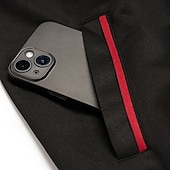 baratos moletons básicos-Homens Moletom Conjunto de roupas Colarinho Chinês Ao ar livre Diário Esportes Com Cordão Zip Up Bolsos Bloco de cor Preto Azul Marinha Cinzento Claro Poliéster Roupas Esportivas Moda Roupa de rua