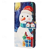 Недорогие Чехлы для iPhone-телефон Кейс для Назначение SSamsung Galaxy 17 Pro Max 17 Air i16 15 14 Pro Max Plus 13 Pro Max Кошелек для карт Полная защита тела с ремешком Защита от удара Рождество ТПУ Кожа PU
