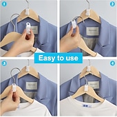 cheap Home Storage &amp; Hooks-200pcs Space-Saving Clothes Hanger Connector Hooks – Stackable Wardrobe Hooks for Closet Organization, Multi-Functional Home Storage, Space-Saving Hanger Links