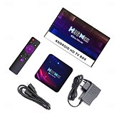 baratos Boxes de TV-Smart TV Box H96 Max RK3318 Android 11, 4G, 64GB, 32G, 4K, YouTube, Wi-Fi, BT, Media Player, H96Max, TV Box Android 10, Set Top Box, 2GB e 16GB