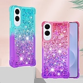 Χαμηλού Κόστους Samsung Θήκη-τηλέφωνο tok Για Samsung Galaxy S25 S24 S23 S22 Plus Ultra A14 A34 Α54 A24 Α73 Α53 Πίσω Κάλυμμα Bling Glitter Shiny Ανθεκτική σε πτώσεις Διαβάθμιση χρώματος PC