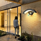 Недорогие наружные настенные светильники-светодиодный уличный настенный светильник 24 Вт с датчиком движения ip65, водонепроницаемый, управление освещением, подходит для ванной комнаты, гаража, забора, палубы, двора, ac85-265v