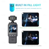 cheap Action Camera-DV-01 Action Camera Portable Recording Image and Video Function Mini WIFI Control 1.6 inch 48MP 1080p 128 GB Street