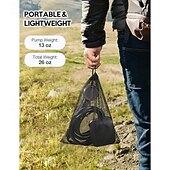 halpa Kodin tarvikkeet-kannettava retkisuihku, 8000mah ladattava 5-puolinen imusuihkupumppu, 5 gallonan kokoontaitettava ämpäri, ulkosuihku vaellusrannalle, matkustamiseen, lemmikkien kylpyyn, autonpesuun, surffailuun