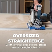 cheap Home Supplies-Non-Slip Push Block with Adjustable 3D Direction Guard - One-Piece Safety Block for Table Saw, Router Table, Band Saw, Jointer - Compatible with Circular Blades - Durable Plastic Construction - Ideal