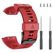 お買い得  ガーミン時計バンド-時計バンド のために ガーミン Forerunner 35/30 シリコーン 置換 ストラップ 取り外しツール付き 女性 男性 スポーツバンド モダンバックル リストバンド